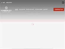 Tablet Screenshot of meetkimberley.ca